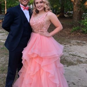 Size 10 Perfect Condition Rachel Allan Dress